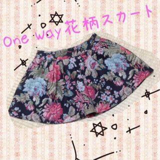 ワンウェイ(one*way)のOne Wayスカート値下げ♡(ミニスカート)