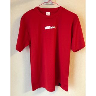 ウィルソン(wilson)のウィルソン♡Tシャツ(赤)(Tシャツ(半袖/袖なし))