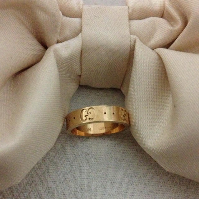 Gucci(グッチ)のGUCCI♡K18リング レディースのアクセサリー(リング(指輪))の商品写真