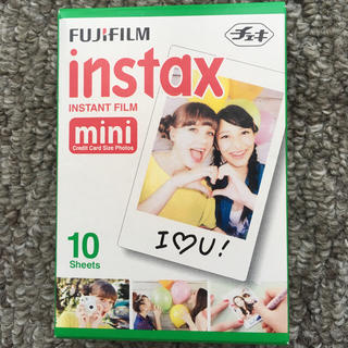 フジフイルム(富士フイルム)のinstax mini 10枚(フィルムカメラ)