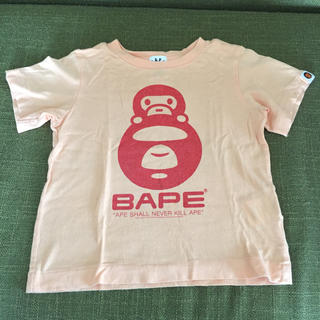 アベイシングエイプ(A BATHING APE)のA BATHING APE BAPE  KIDS  Tシャツ(Tシャツ/カットソー)