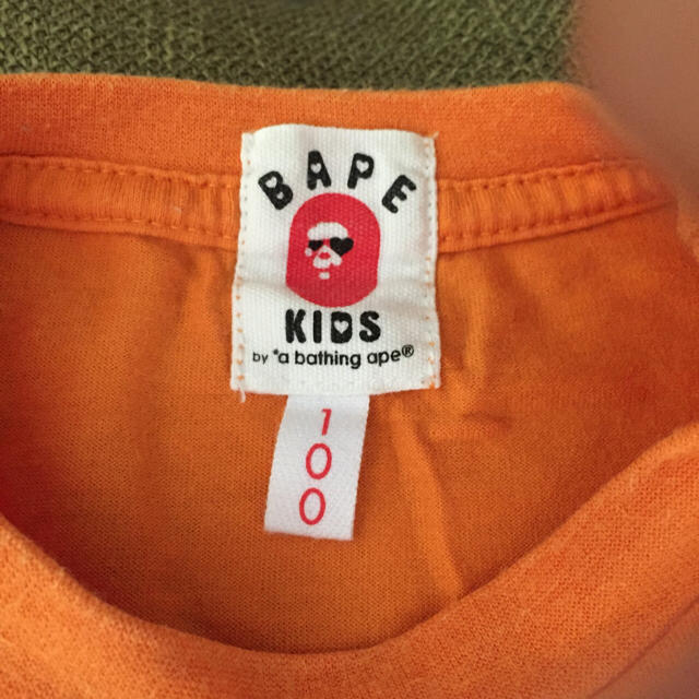 A BATHING APE(アベイシングエイプ)のA BATHING APE BAPE  KIDS  Tシャツ キッズ/ベビー/マタニティのキッズ服男の子用(90cm~)(Tシャツ/カットソー)の商品写真