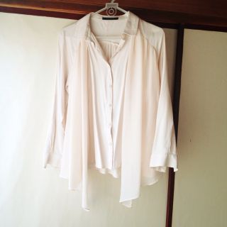 ページボーイ(PAGEBOY)のシフォンシャツ(シャツ/ブラウス(長袖/七分))