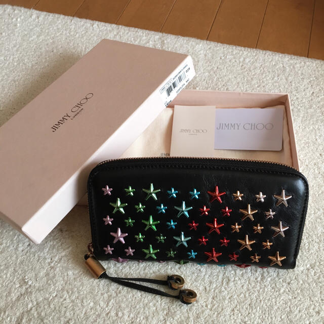 JIMMY CHOO(ジミーチュウ)のJimmy Choo◆FILIPA マルチカラースタースタッズ長財布 レディースのファッション小物(財布)の商品写真