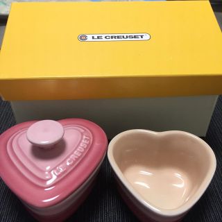 ルクルーゼ(LE CREUSET)のココット皿 ピンク(食器)