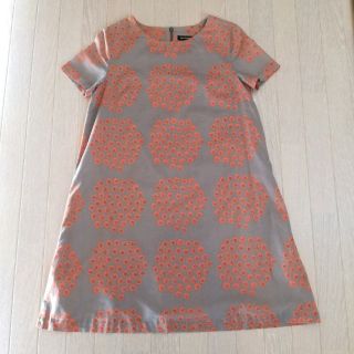 マリメッコ(marimekko)のマリメッコ プケッティ ワンピース ピンク(ひざ丈ワンピース)