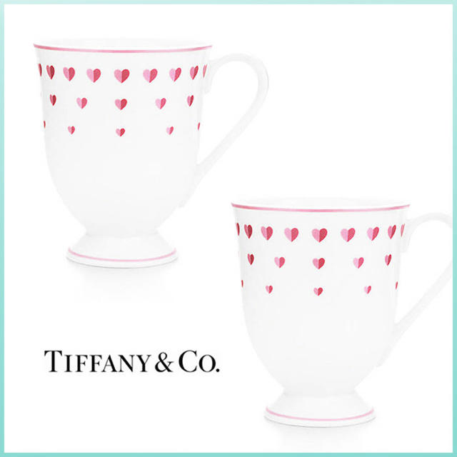 Tiffany & Co.(ティファニー)の新品 ティファニー ペアマグカップ インテリア/住まい/日用品のキッチン/食器(グラス/カップ)の商品写真