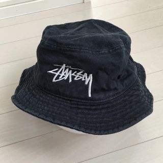 ステューシー(STUSSY)のSTUSSY デニム生地 バケットハット(ハット)