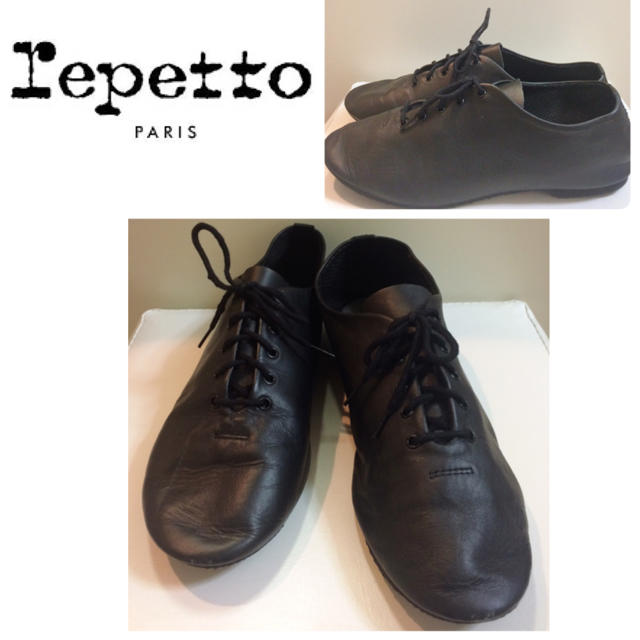 repetto(レペット)のレペット♡ブラックレザー オックスフォード シューズ♡ レディースの靴/シューズ(ローファー/革靴)の商品写真