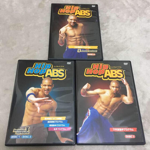 Hip Hop ABS DVD コスメ/美容のダイエット(エクササイズ用品)の商品写真