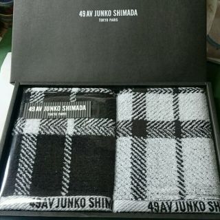 ジュンコシマダ(JUNKO SHIMADA)の♥49AV JUNKO KOSHINOタオル２枚セット(タオル/バス用品)