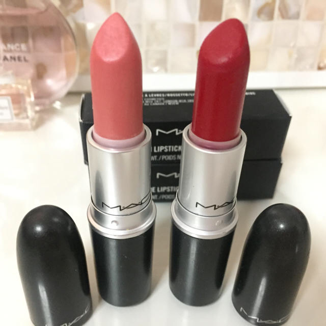 MAC(マック)のMAC 口紅   赤＆ピンク コスメ/美容のベースメイク/化粧品(口紅)の商品写真