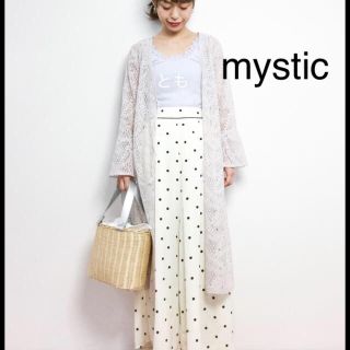 ミスティック(mystic)の最安❁﻿ 今季新作 ミスティック レースガウン(カーディガン)