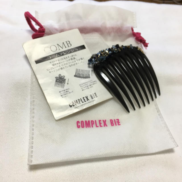 Complex Biz(コンプレックスビズ)のCOMPLEX BIZ タルトコーム レディースのヘアアクセサリー(その他)の商品写真