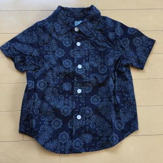 ベビーギャップ(babyGAP)の美品☆ベビーギャップ ペイズリー柄シャツ(ブラウス)