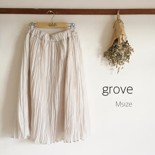 グローブ(grove)のgrove(ひざ丈スカート)