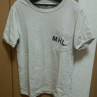 マーガレットハウエル(MARGARET HOWELL)のMHL  PRINTED JERSEY Tシャツ オンライン限定色(Tシャツ(半袖/袖なし))