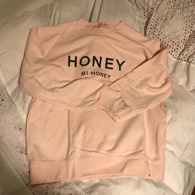 Honey mi Honey(ハニーミーハニー)のハニーミーハニー ロゴスウェット ユニセックス レディースのトップス(トレーナー/スウェット)の商品写真