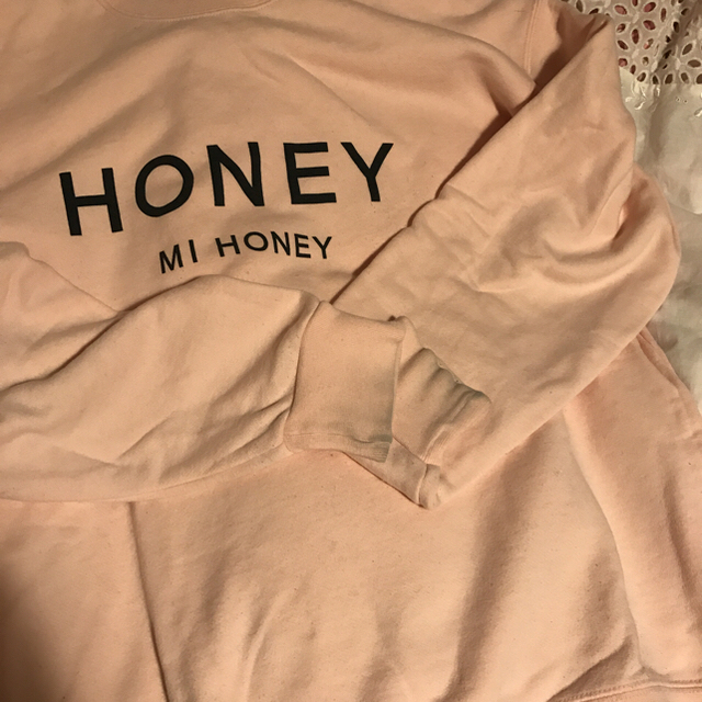 Honey mi Honey(ハニーミーハニー)のハニーミーハニー ロゴスウェット ユニセックス レディースのトップス(トレーナー/スウェット)の商品写真