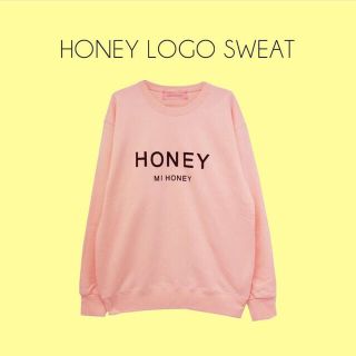 ハニーミーハニー(Honey mi Honey)のハニーミーハニー ロゴスウェット ユニセックス(トレーナー/スウェット)