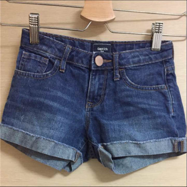 GAP Kids(ギャップキッズ)のGAP デニムショートパンツ キッズ/ベビー/マタニティのキッズ服女の子用(90cm~)(パンツ/スパッツ)の商品写真