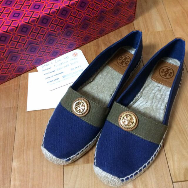 Tory Burch(トリーバーチ)の大人気♪トリーバーチエスパドリーユ レディースの靴/シューズ(ローファー/革靴)の商品写真