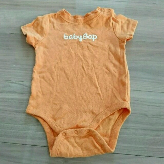 babyGAP(ベビーギャップ)のベビーギャップ 半袖ロンパース80 キッズ/ベビー/マタニティのベビー服(~85cm)(ロンパース)の商品写真