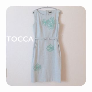 トッカ(TOCCA)のトッカ＊ワンピース(エムプルミエ、フォクシー、レネ、ハロッズ、アナイ、0、1(ひざ丈ワンピース)