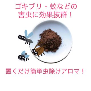 ゴキブリ・蚊などの害虫に効果抜群！置くだけ簡単虫除けアロマ！(日用品/生活雑貨)