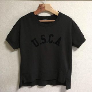 ダブルクローゼット(w closet)の【kanaa0108様専用】w closet スウェット生地ロゴTシャツ/ (Tシャツ(半袖/袖なし))