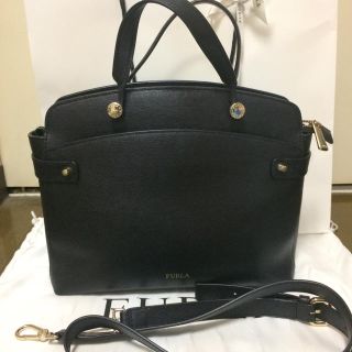 フルラ(Furla)の  S様専用★確実正規品★フルラ パイパー バッグ 黒 ブラック(ショルダーバッグ)