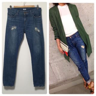 トゥデイフル(TODAYFUL)の美品 todayful tom'sdenime ダメージデニム(デニム/ジーンズ)