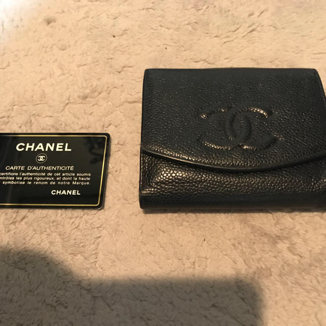 CHANEL(シャネル)のm-ya様専用.CHANEL 二つ折り財布. メンズのファッション小物(折り財布)の商品写真