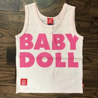 ベビードール(BABYDOLL)の新品☆BABYDOLL タンクトップ サイズ120(Tシャツ/カットソー)