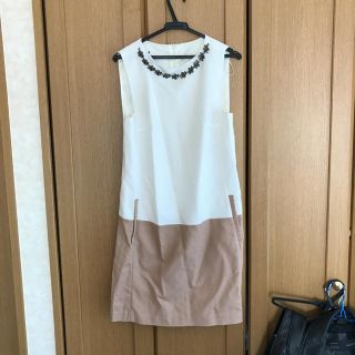 ザラ(ZARA)のZARA ビジューワンピース(ミニワンピース)