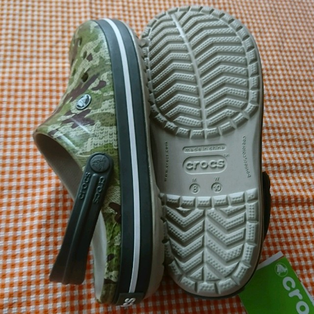 crocs(クロックス)のクロックス clogband camoグリーン M8W10 メンズの靴/シューズ(サンダル)の商品写真