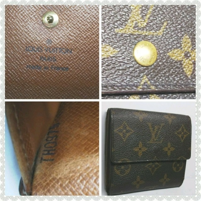 LOUIS VUITTON(ルイヴィトン)のLOUIS VUITTON ルイヴィトン 財布 折り財布 モノグラム レディースのファッション小物(財布)の商品写真