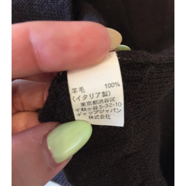 GAP(ギャップ)のギャップ ニット（ブラウン）XXS レディースのトップス(ニット/セーター)の商品写真