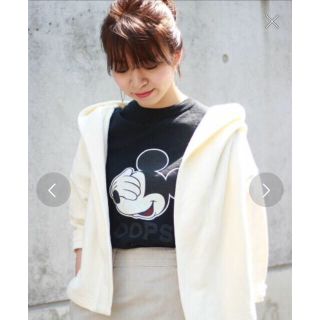 フレームワーク(FRAMeWORK)の【17ss完売】フレームワーク/MICKEY /ハンソデT(Tシャツ(半袖/袖なし))