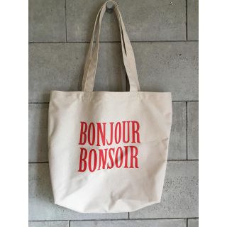 ボンジュールレコーズ(bonjour records)のbonjour records キャンバストート(トートバッグ)