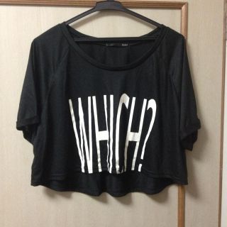 ヘザー(heather)のHeather ショート丈Tシャツ(Tシャツ(半袖/袖なし))