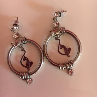 ベイビーファット(BabyPhat)のbabyphatピアス 猫 (ピアス)