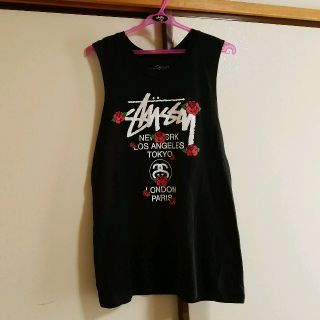 ステューシー(STUSSY)のSTUSSY woman ノースリーブ(Tシャツ(半袖/袖なし))