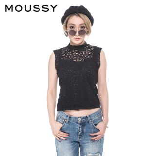 マウジー(moussy)のmoussy☆レースノースリ(タンクトップ)