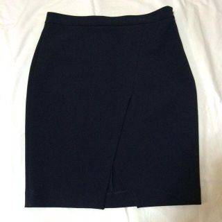 ザラ(ZARA)のZARA☆紺色タイトスカート(ひざ丈スカート)