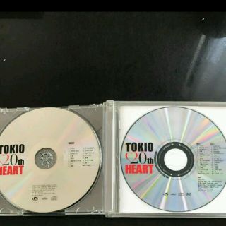 TOKIO　CD DVD ハート　20th 初回限定版(ポップス/ロック(邦楽))