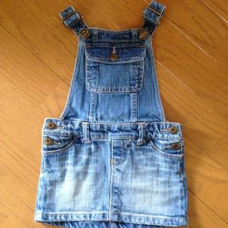 ベビーギャップ(babyGAP)のデニムスカート＊花柄キャミ2点(その他)