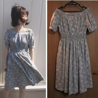 リリーブラウン(Lily Brown)のアリサさま専用☆💖Lily Brown　マーガレット刺繡風オフショルワンピース(ひざ丈ワンピース)