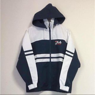 フィラ(FILA)のFILA パーカー ウィンドブレーカー ジャージ NIKE adidas(ナイロンジャケット)