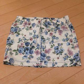 ザラ(ZARA)のZARA 花柄ミニスカート(ミニスカート)